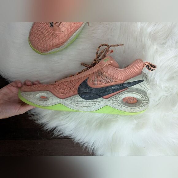Nike Cosmic Unity Floral Apricot Agate/Black-Lime Glow DA6725-800 Shoes Size 12 - Picture 7 of 9